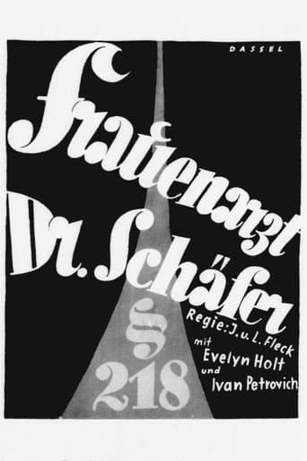 Frauenarzt Dr. Schäfer (1928) movie poster