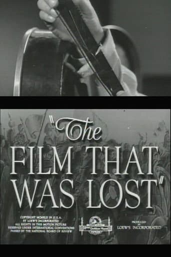 Affiche du film The Film That Was Lost (1942)