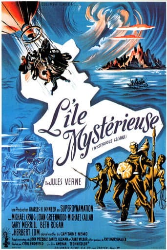 Affiche du film Mysterious Island (1961)