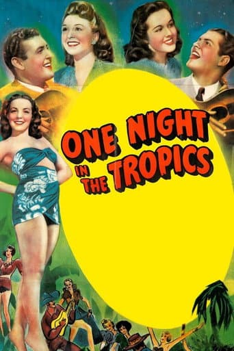 ملصق فيلم One Night in the Tropics (1940)
