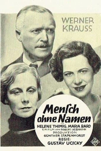 Mensch ohne Namen (1932) movie poster