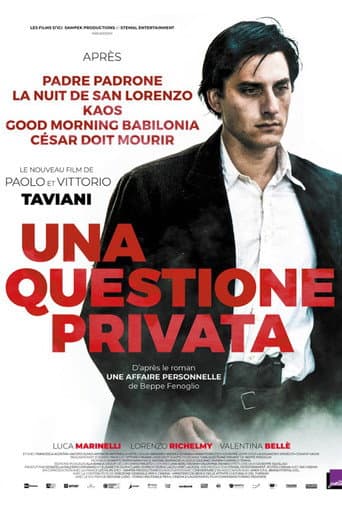 Affiche du film Una questione privata (2017)