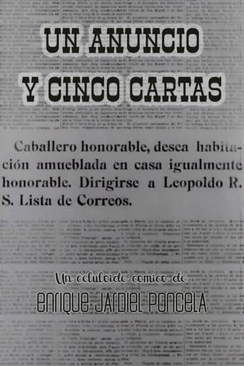 Affiche du film Un anuncio y cinco cartas (1937)