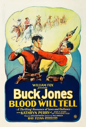 Affiche du film Blood Will Tell (1927)
