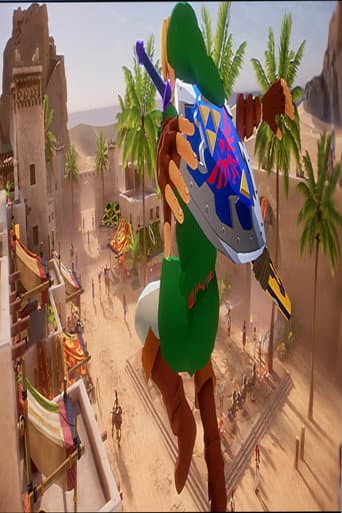 Affiche du film Entering Gerudo Fortress | Ocarina of Time Anime (2025)
