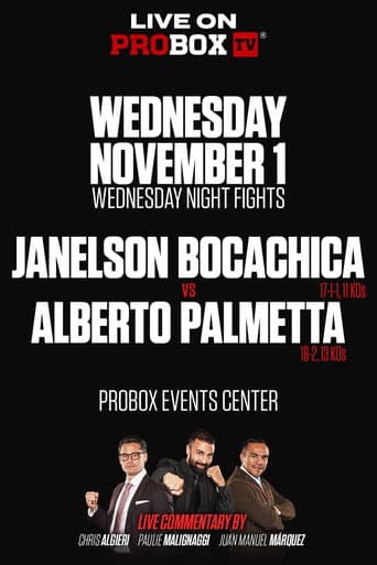 Affiche du film Janelson Bocachica vs. Alberto Palmetta (2023)