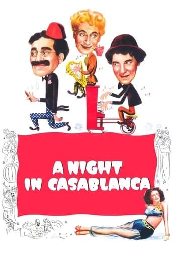 ملصق فيلم A Night in Casablanca (1946)