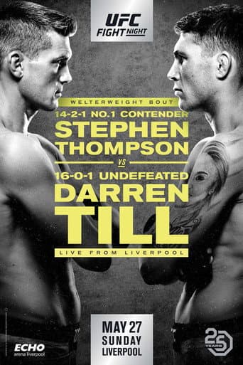 UFC Fight Night 130: Thompson vs. Till (2018) movie poster