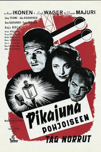 Affiche du film Pikajuna pohjoiseen (1947)