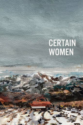 ملصق فيلم Certain Women (2016)
