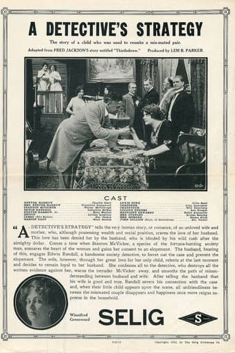 A Detective's Strategy (1912) movie poster