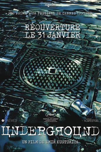 Affiche du film Подземље (1995)