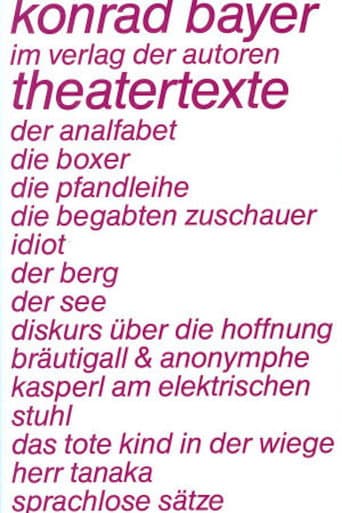 idiot, performance film based on a play of Konrad Bayer (2024) movie poster
