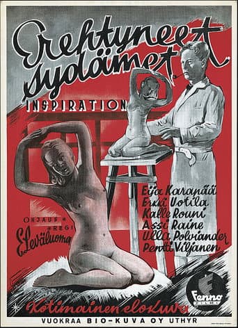 Erehtyneet sydämet (1944) movie poster