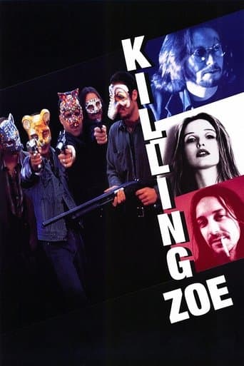Killing Zoe (1993) movie poster
