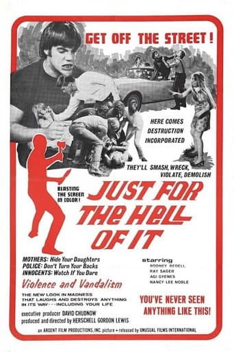 Affiche du film Just for the Hell of It (1968)