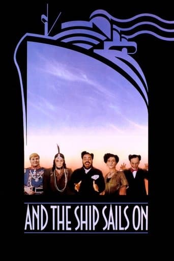 E la nave va (1983) movie poster