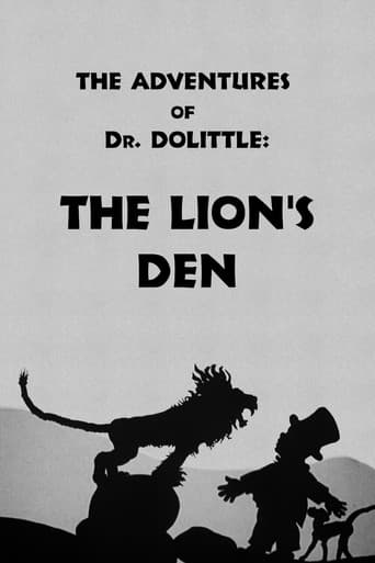 Doktor Dolittle und seine Tiere: Teil 3 – Die Affenkrankheit - In der Höhle des Löwen (1928) movie poster