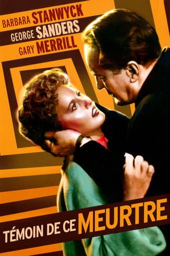 Affiche du film Witness to Murder (1954)