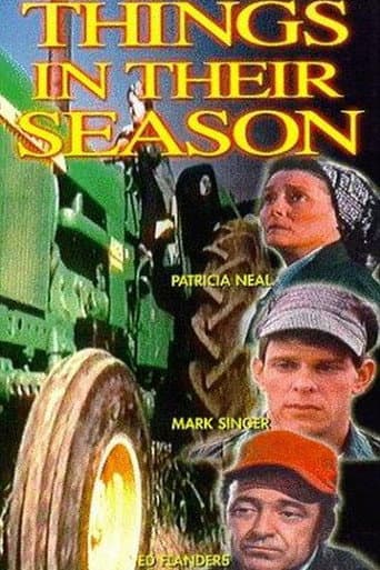 Affiche du film Things in Their Season (1974)