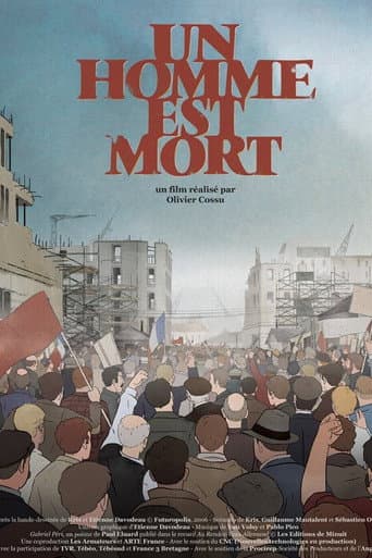 Un Homme est mort (2018) movie poster