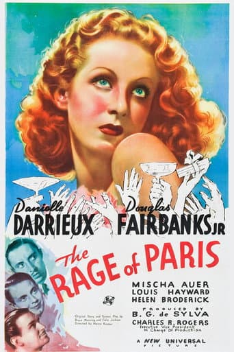 ملصق فيلم The Rage of Paris (1938)