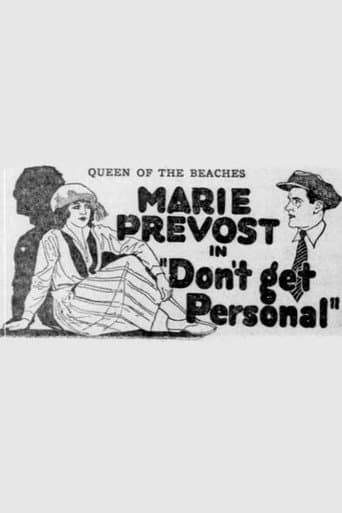 Don't Get Personal (1922) movie poster