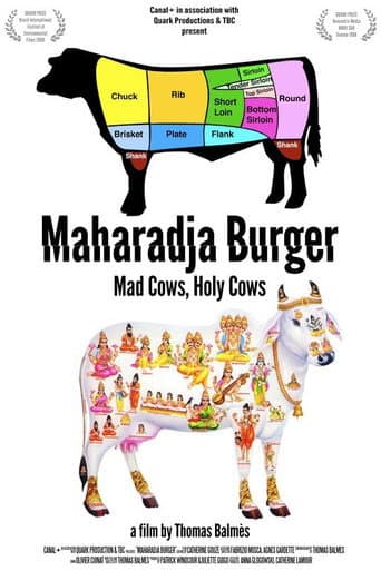 Affiche du film Maharajah Burger - Vaches folles, vaches sacrées (1998)