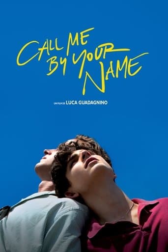 Affiche du film Call Me by Your Name (2017)
