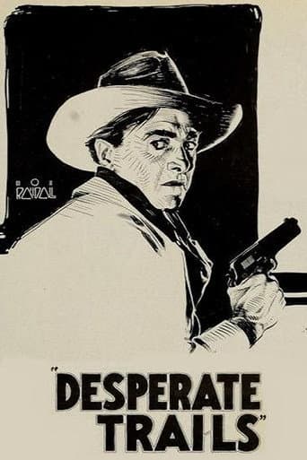 Affiche du film Desperate Trails (1921)