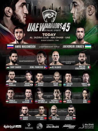 UAE Warriors 45: Magomedov vs. Jumaev (2023) movie poster
