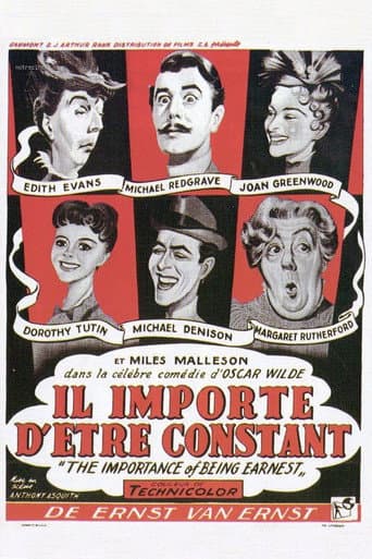 Affiche du film The Importance of Being Earnest (1952)