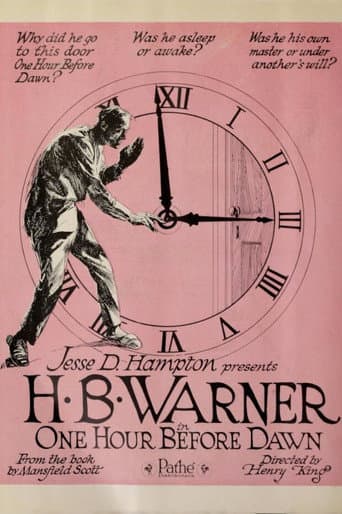 ملصق فيلم One Hour Before Dawn (1920)