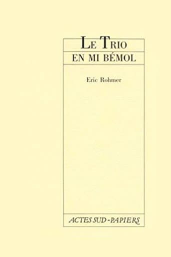 Affiche du film Le trio en mi bémol (1988)