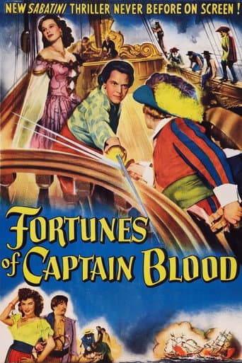 Fortunes of Captain Blood (1950) movie poster