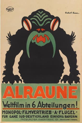 Affiche du film Alraune, die Henkerstochter, genannt die rote Hanne (1918)