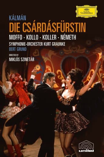 ملصق فيلم Die Csárdásfürstin (1971)
