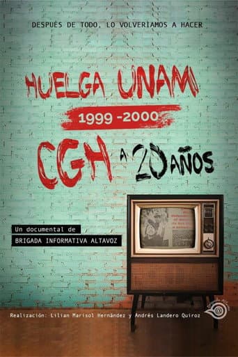 Huelga UNAM 1999 - 2000: CGH a 20 Años (2019) movie poster