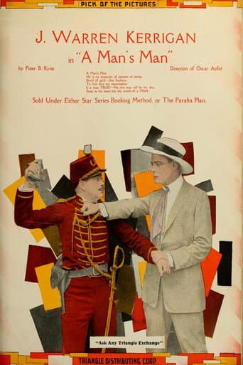A Man's Man (1917) movie poster