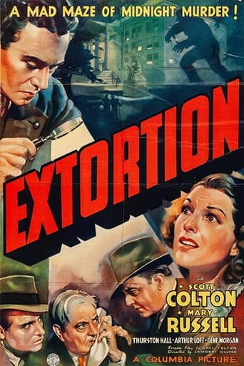 ملصق فيلم Extortion (1938)
