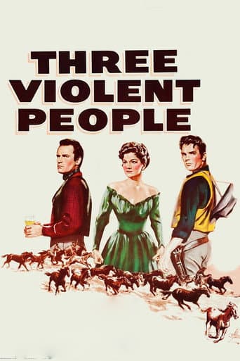 ملصق فيلم Three Violent People (1956)