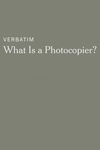 Affiche du film Verbatim: What Is a Photocopier? (2014)