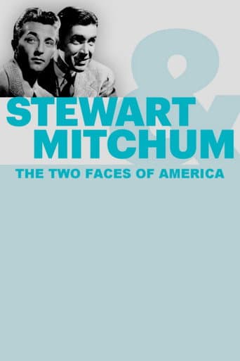 Affiche du film Stewart & Mitchum: The Two Faces of America (2017)