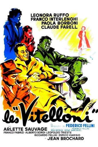 Affiche du film I vitelloni (1953)