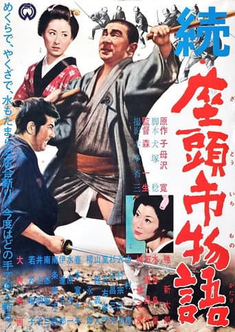 ملصق فيلم 続・座頭市物語 (1962)