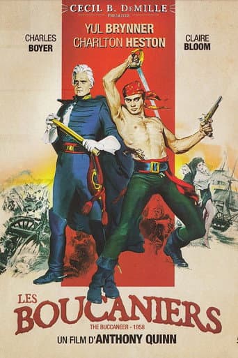 Affiche du film The Buccaneer (1958)