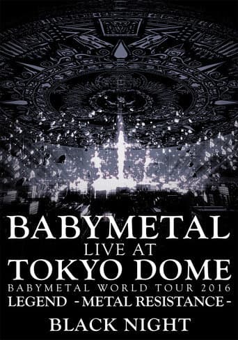 BABYMETAL Live at Tokyo Dome - WORLD TOUR 2016 - LEGEND - METAL RESISTANCE - Black Night (2016) movie poster