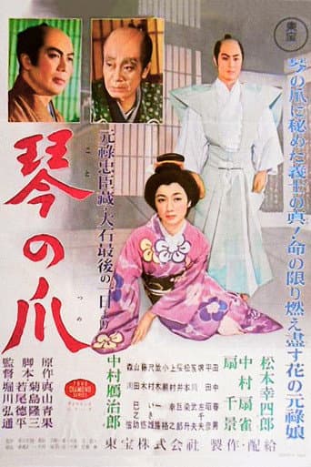 ملصق فيلم 琴の爪 (1957)