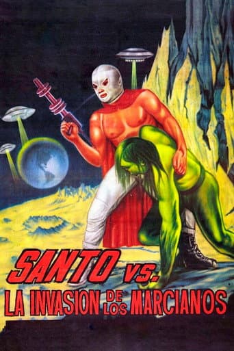 Santo el enmascarado de plata vs. la invasión de los marcianos (1967) movie poster