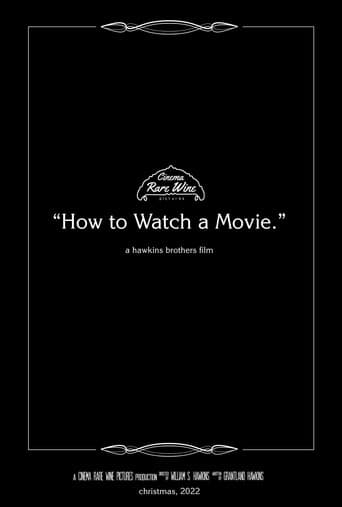 ملصق فيلم How to Watch a Movie (2022)